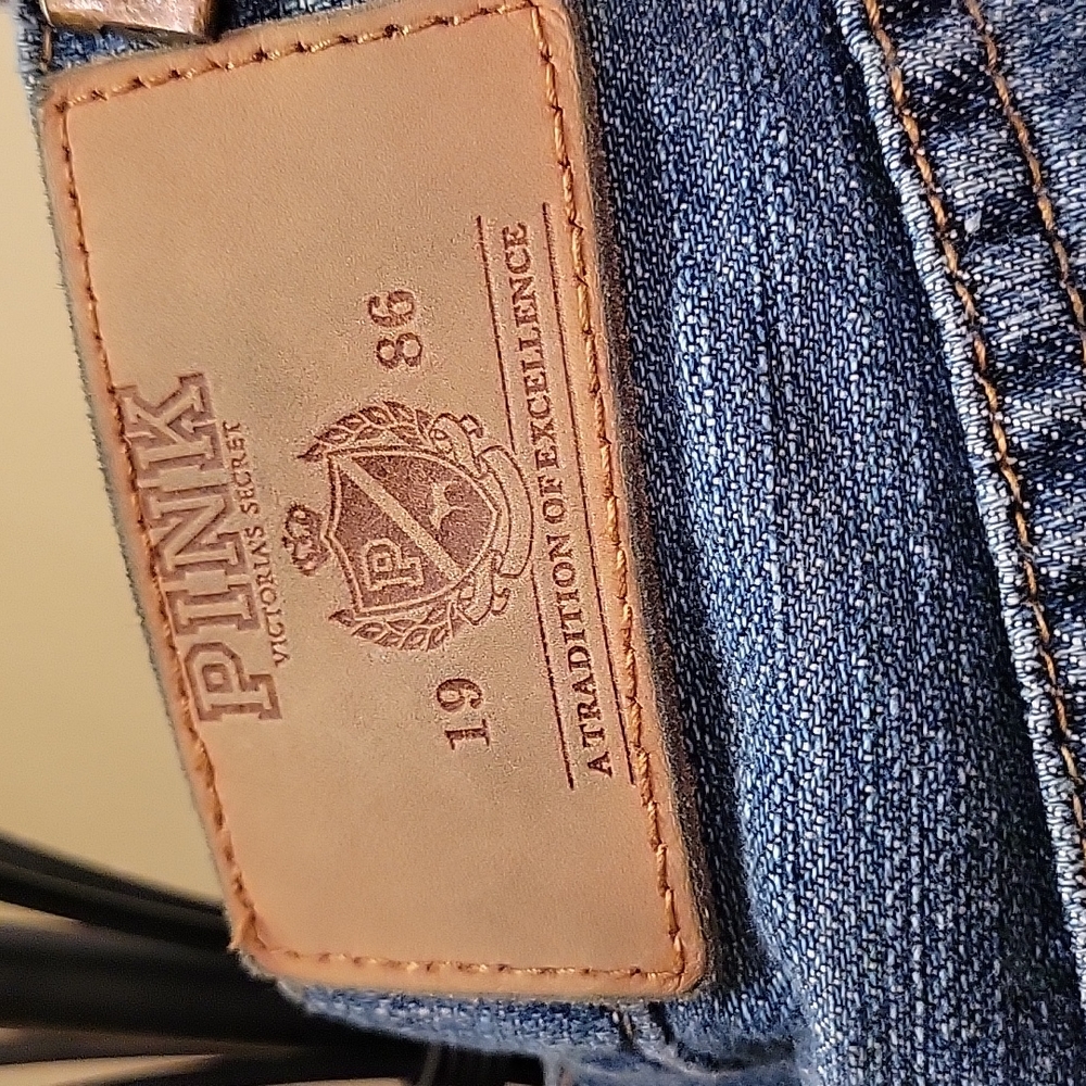 1986 Pink Victoria Secret Jeans size 6 - Picture 7 of 8